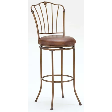 Marist Swivel Bar Stool